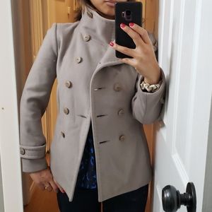 Aritzia Babaton Howell Double-Breasted Wool & Cashmere Jacket